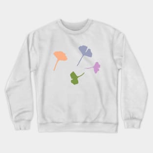 Nice colors of ginkgo biloba leaves Crewneck Sweatshirt